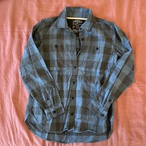 Womens REI Button Down Flannel